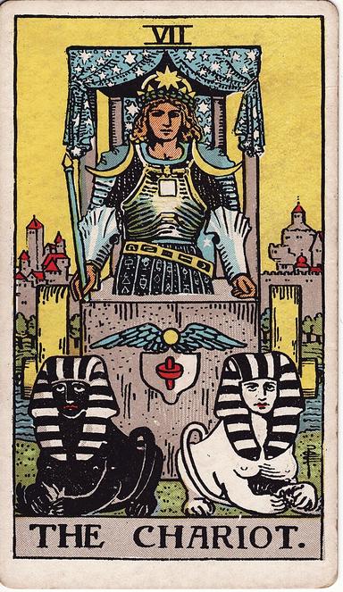 המרכבה tarot card