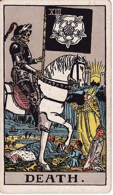 המוות tarot card