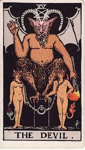 השטן tarot card