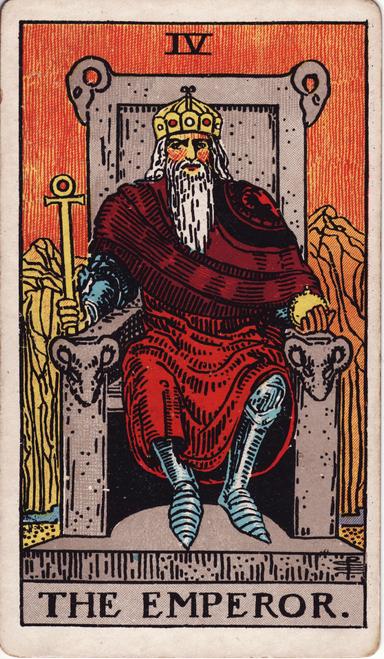 הקיסר tarot card
