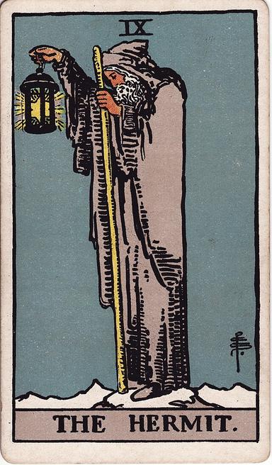הנזיר tarot card