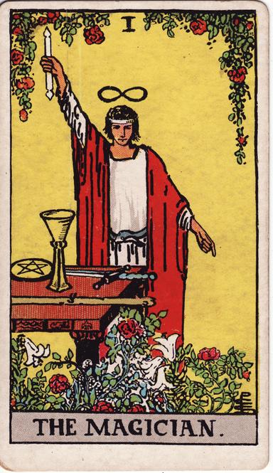 הקוסם tarot card